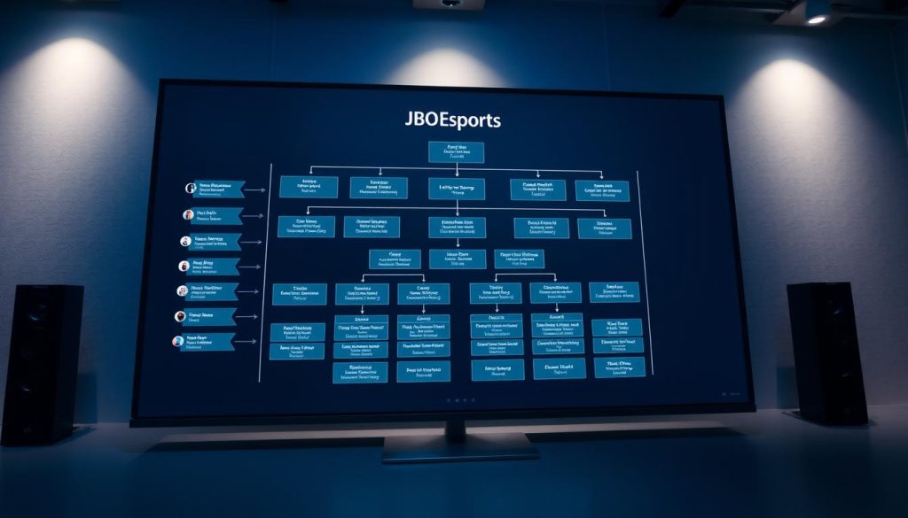 โครงสร้างองค์กร JBO Esports