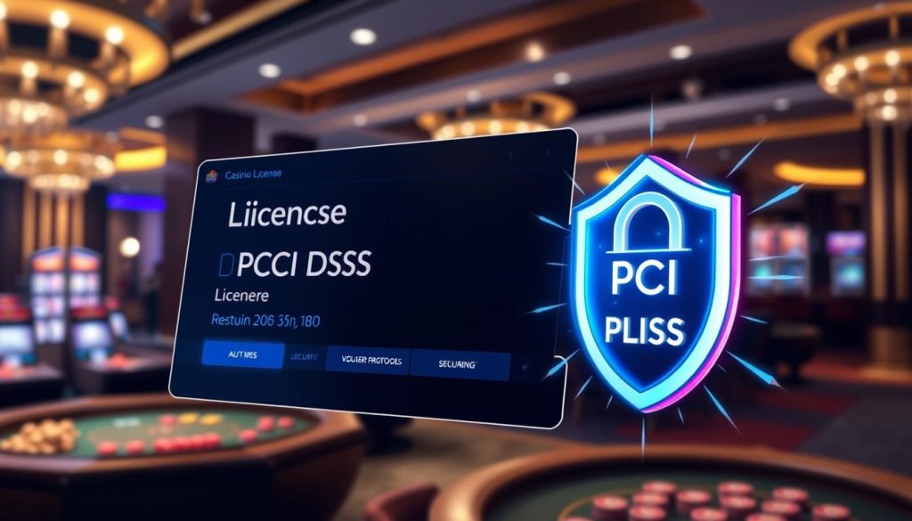 ใบอนุญาตคาสิโนและระบบความปลอดภัย PCI DSS